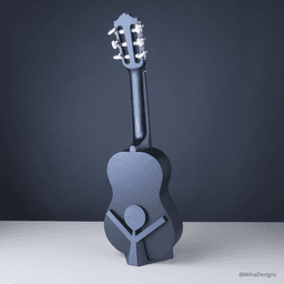 Guitalele Stand - Watch it in action https://www.youtube.com/watch?v=B4aPmMSBe0Y
Check my other projects https://mihaidesigns.com - 3d model