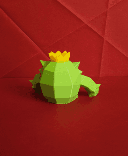 Cacnea Low Poly Pokemon 3d model