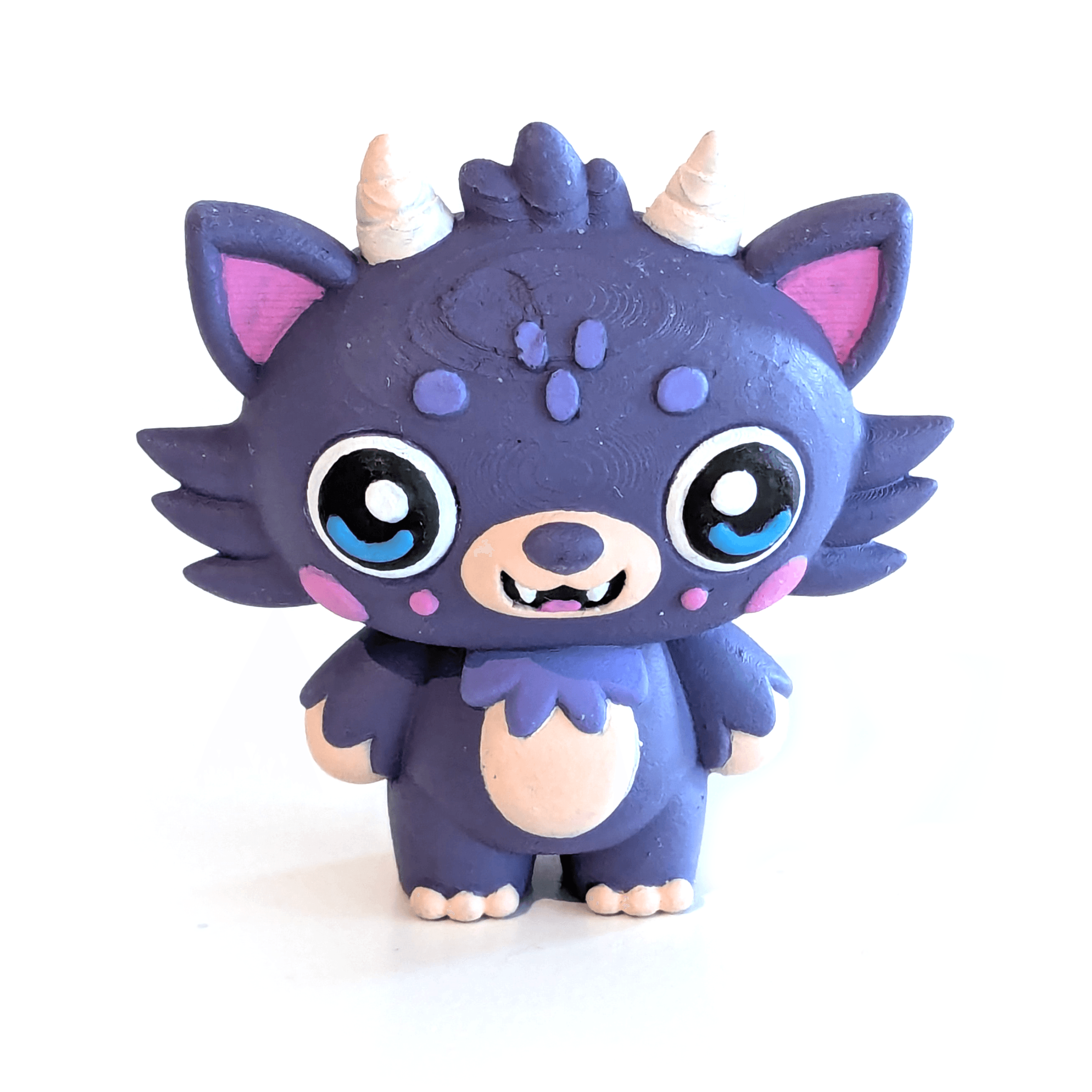 Cute Cryptid Littlest Ozark Howler 3D Printable Monster Figure 3d model