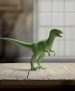 VELOCIRAPTOR LOWPOLY 3d model