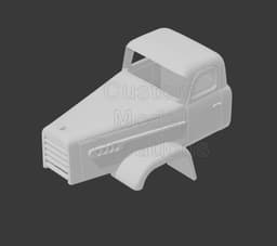 FWD Auto Company Cab 1/87 3d model
