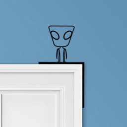 Alien Door Corner Decor 3d model