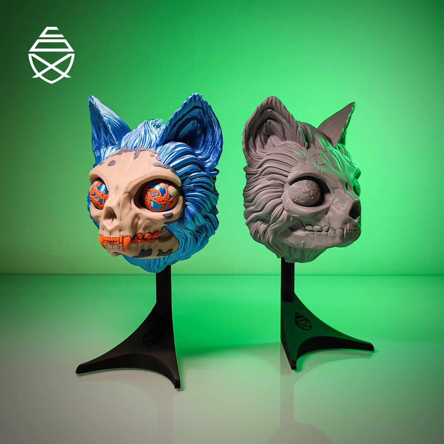 Mewskull 3d model
