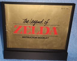 NES Game Manual Frame v2 (new design) 3d model