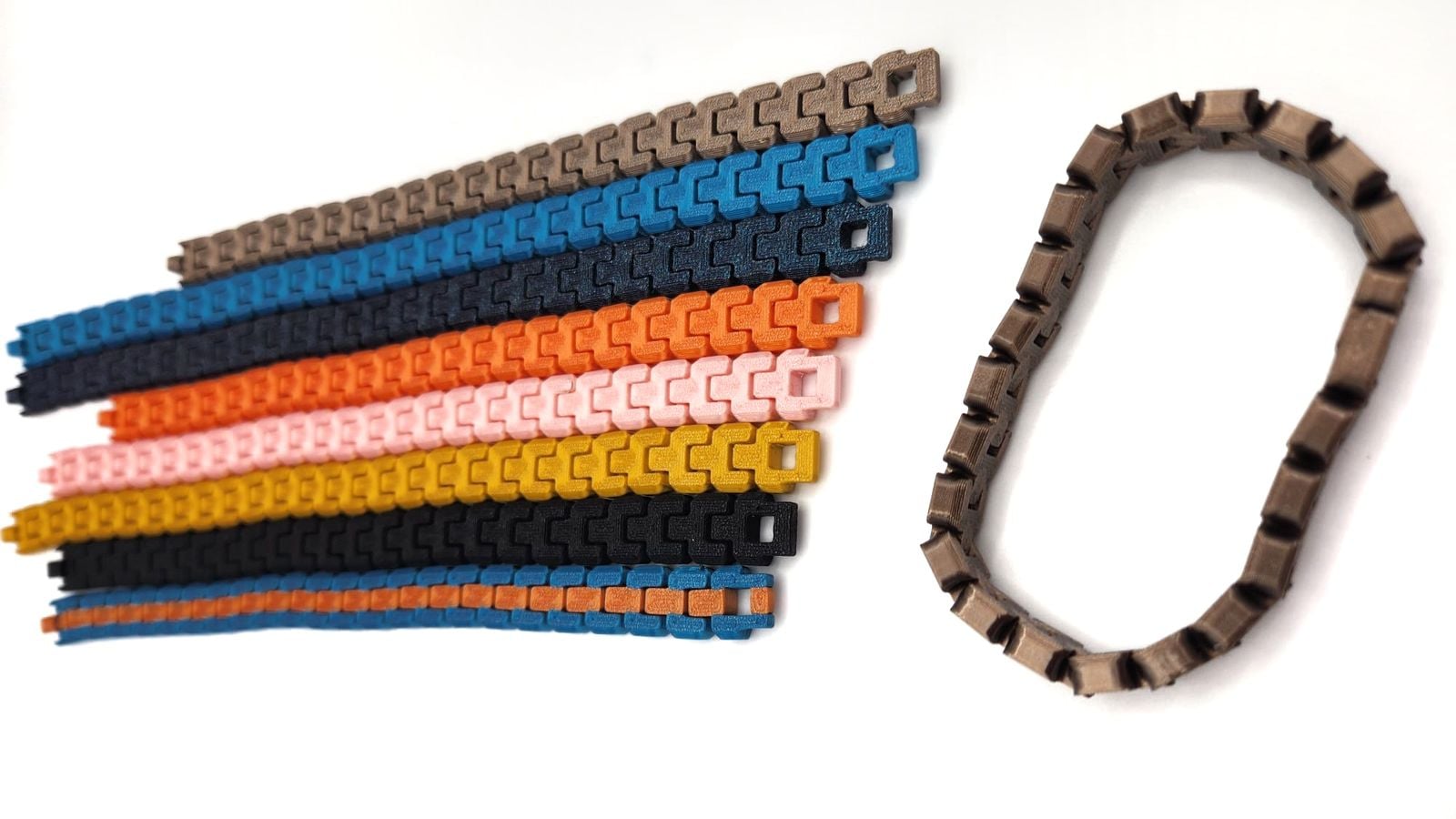 BAMBU BASIC FLEXI BRACELETS 3d model