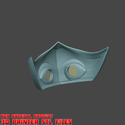 Mizuki Cosplay Mask from Overwatch 2 3d model