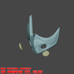 Mizuki Cosplay Mask from Overwatch 2 3d model