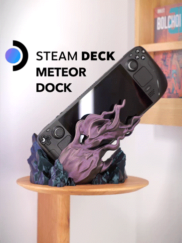 SteamDeck Meteor Dock 3d model