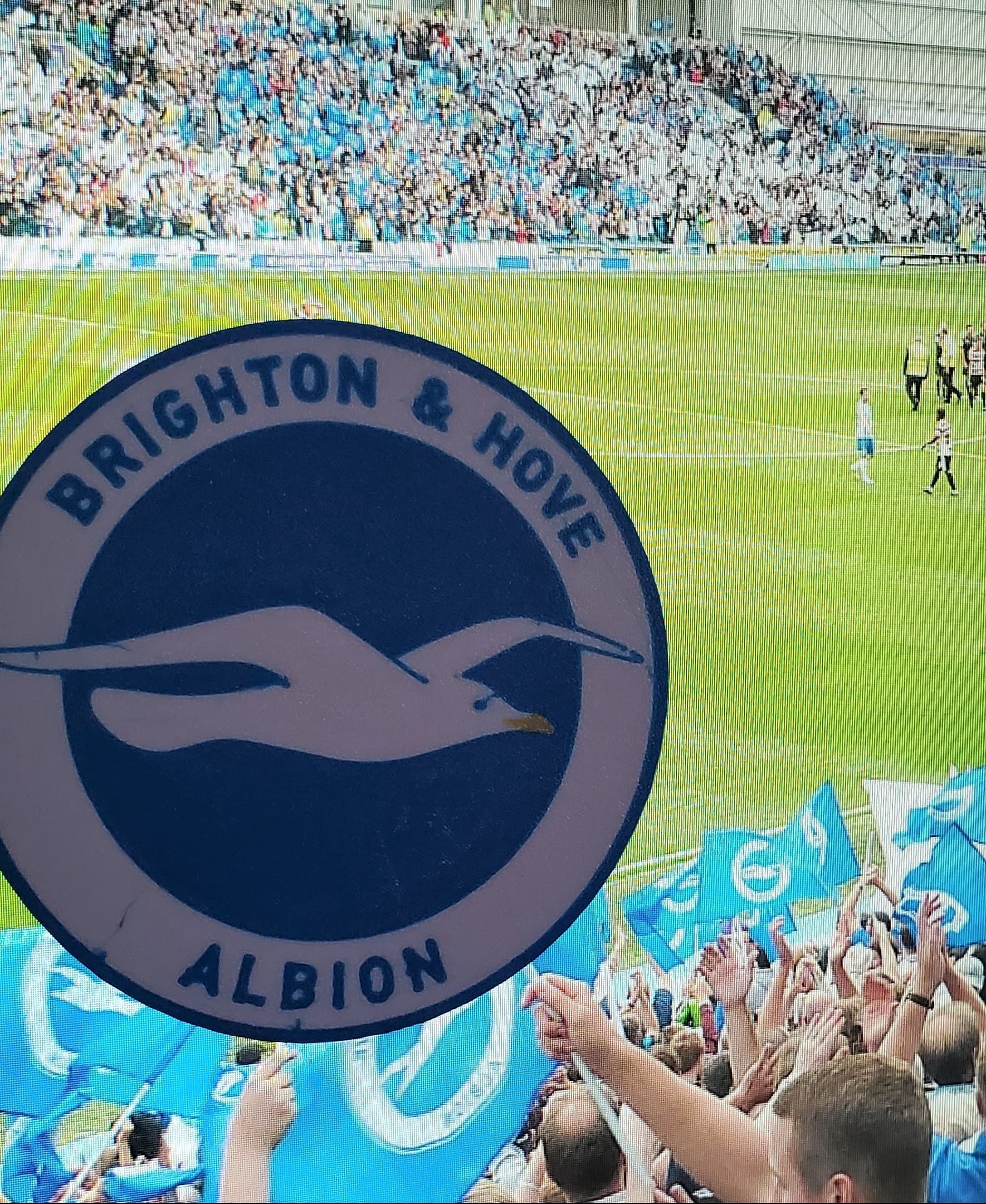 AMS / MMU Brighton & Hove Albion FC coaster or plaque 3d model