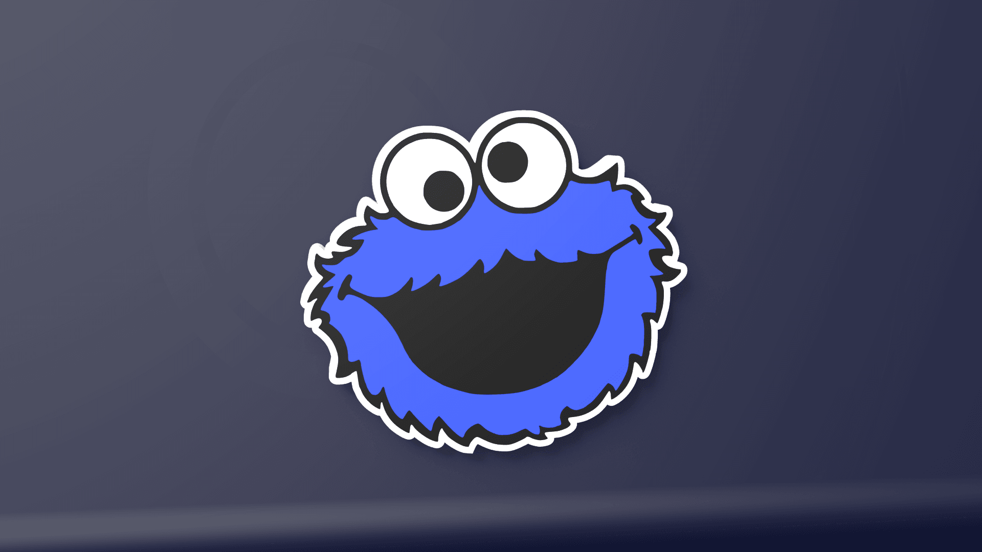 Cookie Monster - LED Strip compatible 3d model