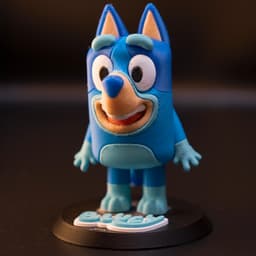 Bluey - Fan art - Full Color 3d model