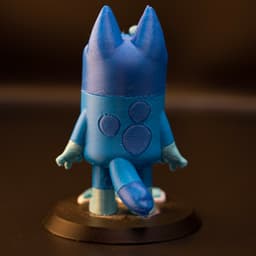 Bluey - Fan art - Full Color 3d model
