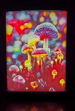 Shhrooooms * Grin* Lithophane 3d model