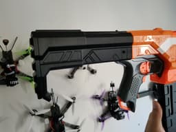 Nerf Battery Stock Demolisher and Stryfe 3d model