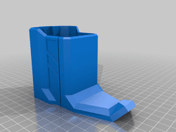 Nerf Battery Stock Demolisher and Stryfe 3d model
