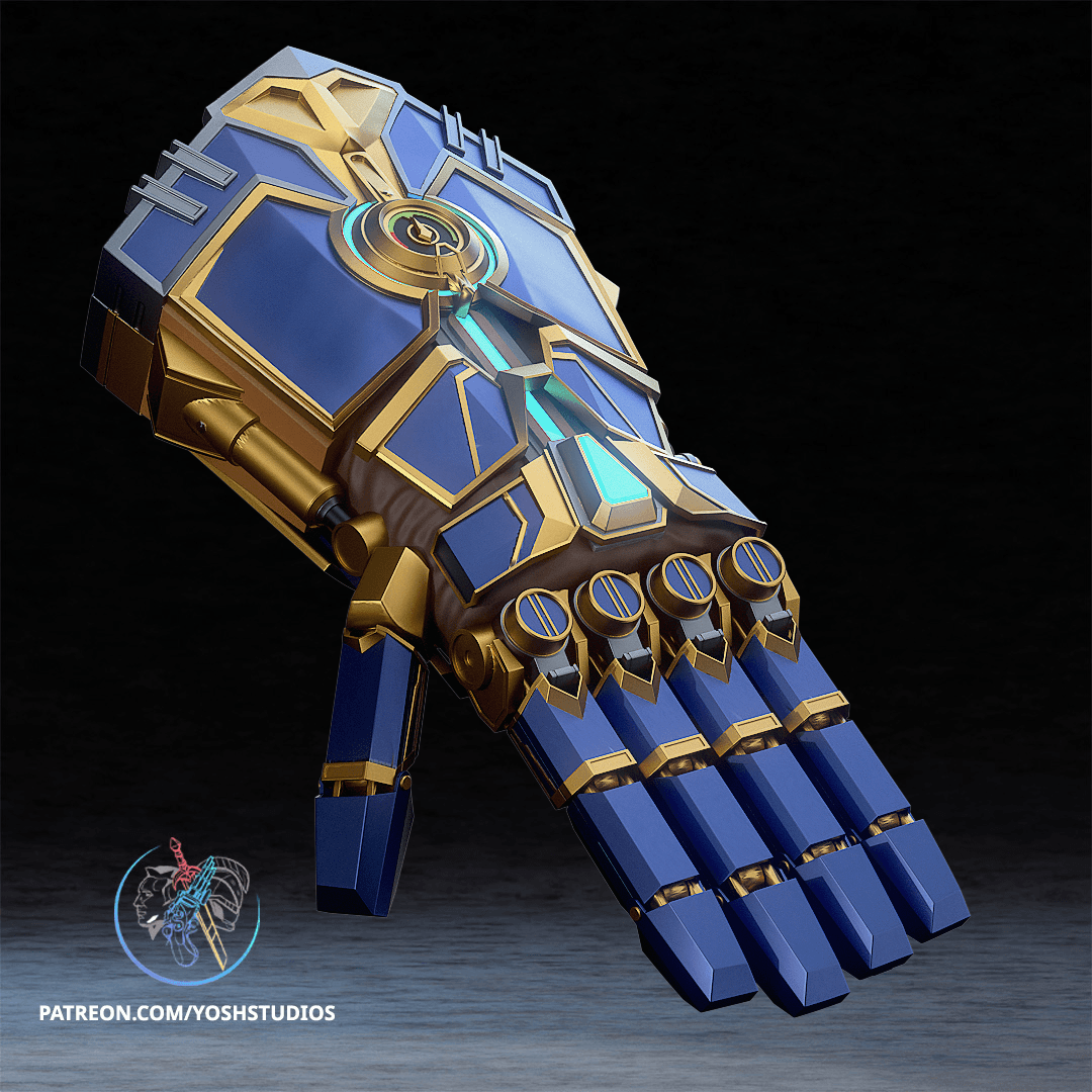Vi Gauntlet 3D Printer File STL 3d model