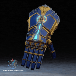 Vi Gauntlet 3D Printer File STL 3d model
