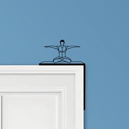 Yoga Door Corner Decor 3d model