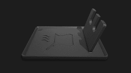 Kitchen appliance holder V1.stl 3d model
