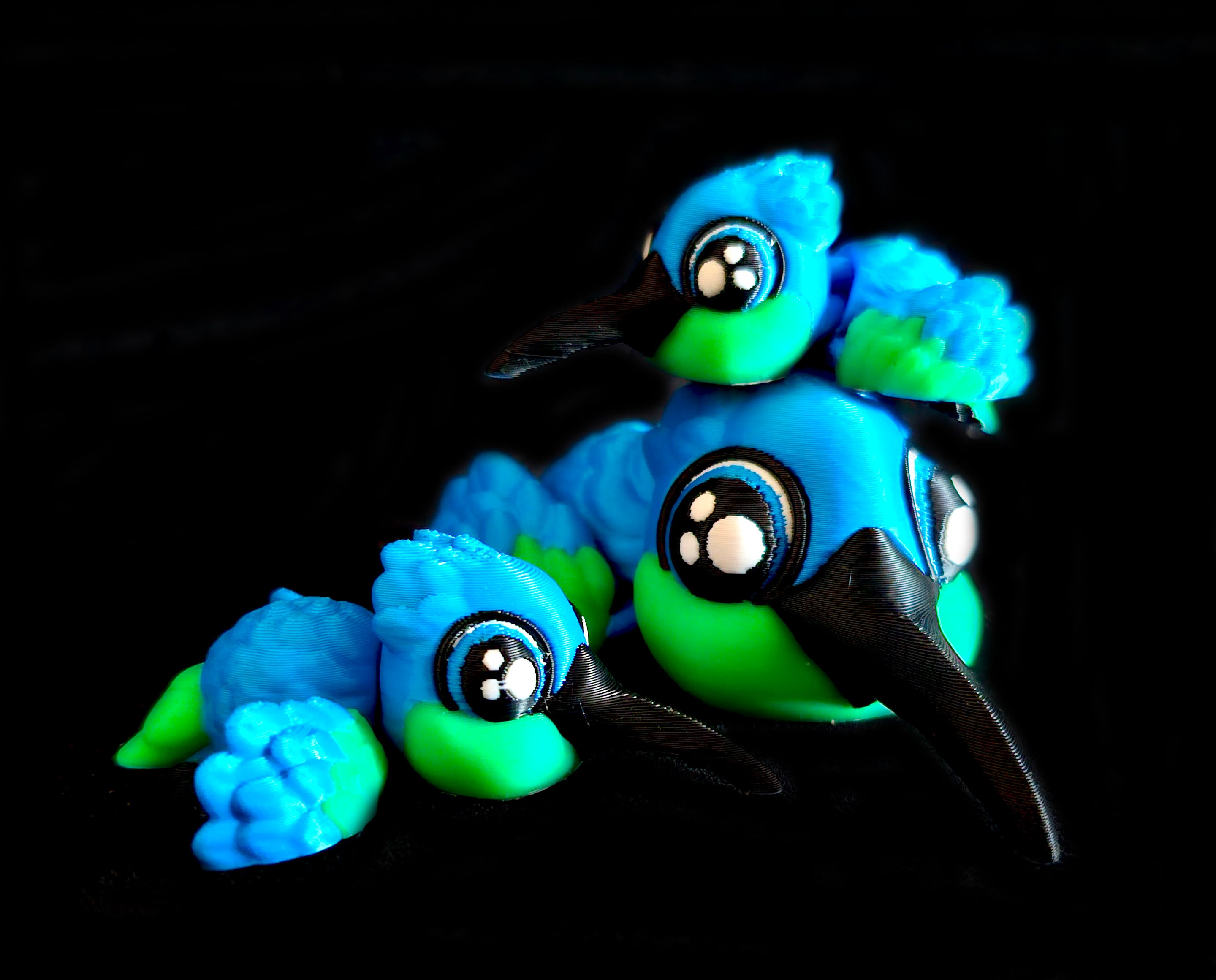 Hatchling Hummingbird (Personal Use) 3d model