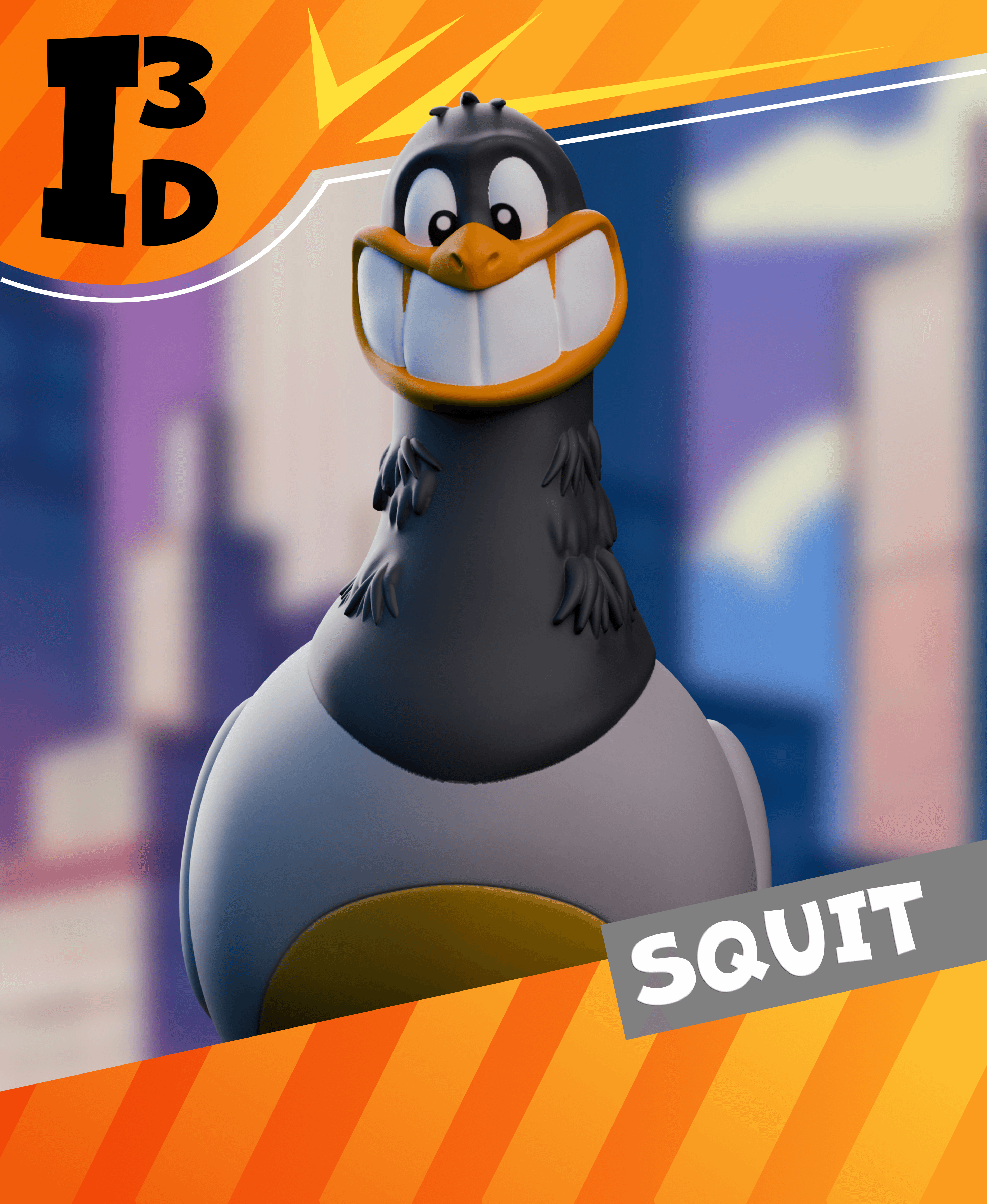 Squit 3d model