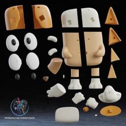 Life Size Bingo 3D Printer File STL 3d model