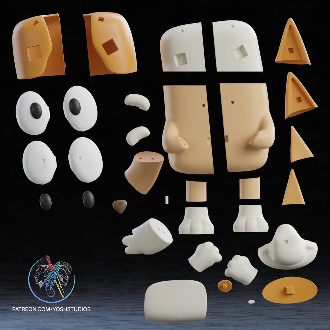 Life Size Bingo 3D Printer File STL 3d model