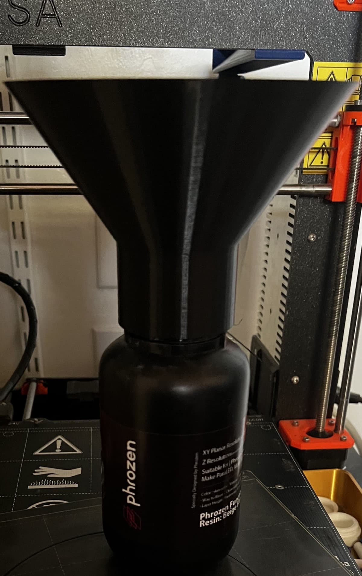 Phrozen Resin bottle funnel 3d model