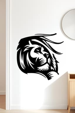Lion Wall Art, Wall Decor, Home Decor 3d model