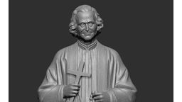 Saint John Vianney 3D Scanning STL Printable 3d model