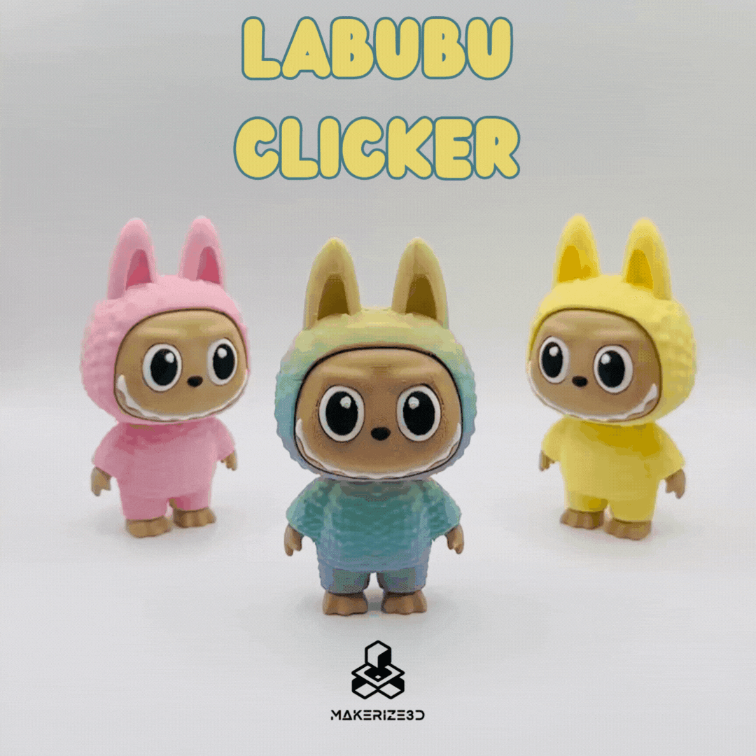 Labubu Clicker 3d model