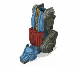 VOLTRON Defender of the Universe 3d model