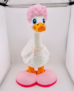 Slippers & Shower Cap Goose Gear for Porch Goose 3d model