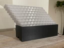3D Triangular Prism LED Lamp 3d model