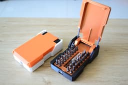Spring-Loaded Hex Bit Case Box 3d model