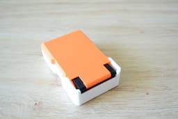 Spring-Loaded Hex Bit Case Box 3d model