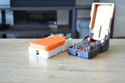 Spring-Loaded Hex Bit Case Box 3d model