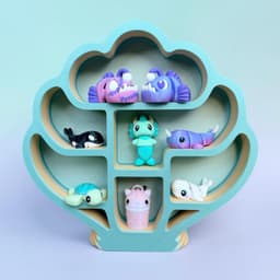 Seashell Shelf 3d model