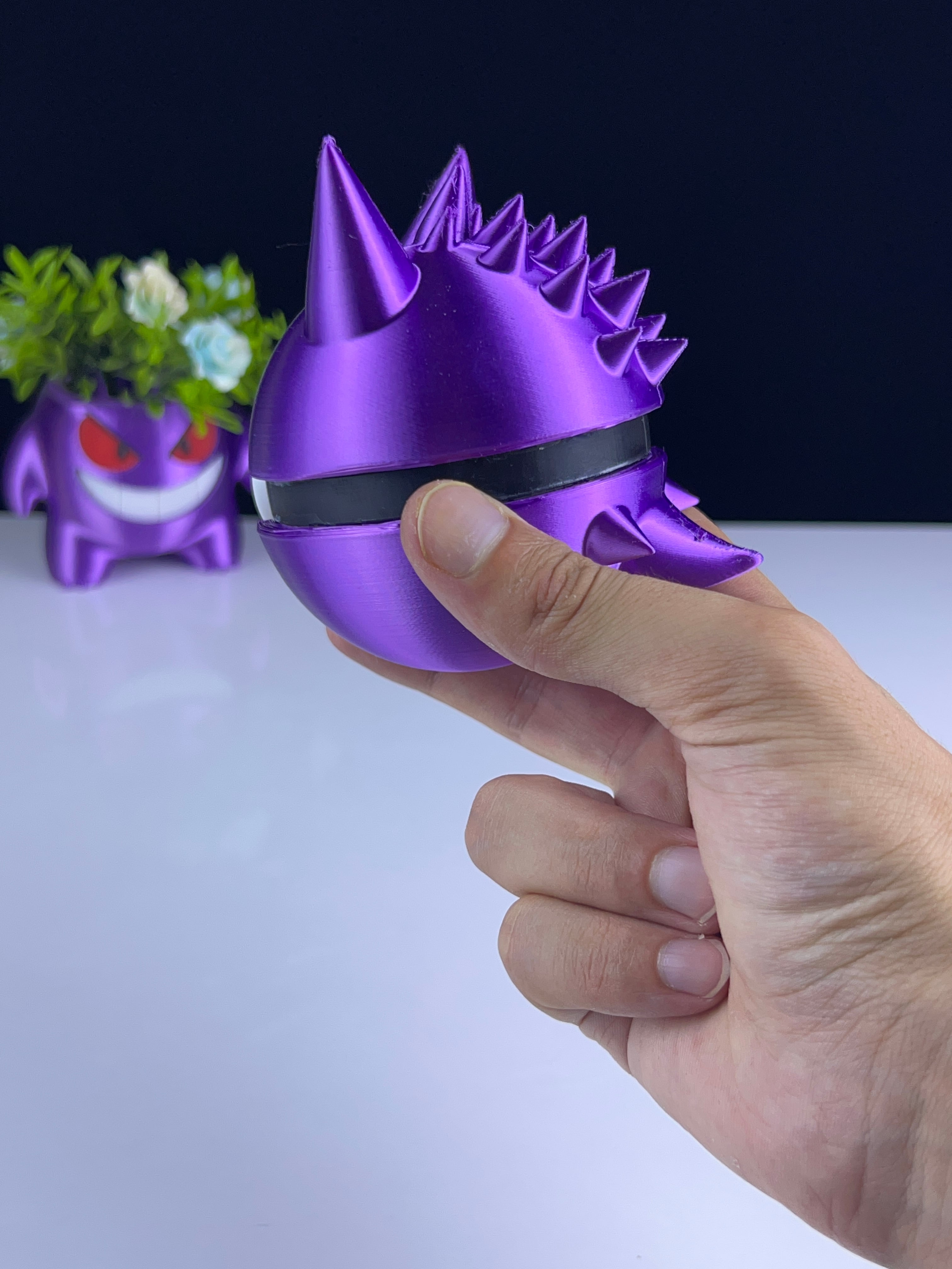 Gengar Pokeball - Multipart 3d model
