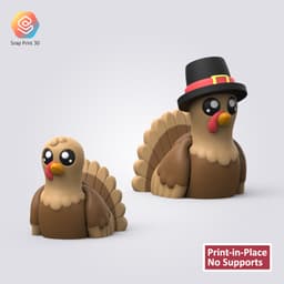 Flexi Turkey 3d model
