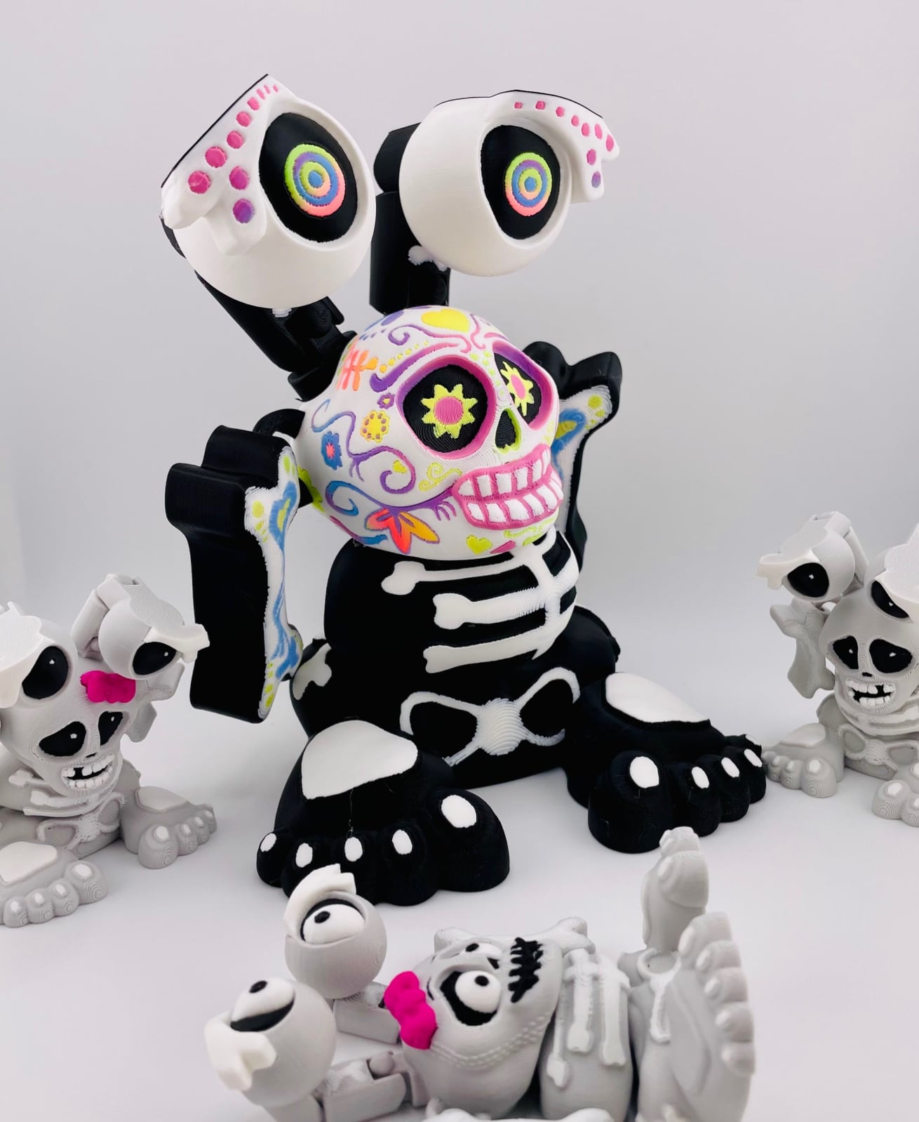 My Dream Monster -Skeleton Calavera 3d model