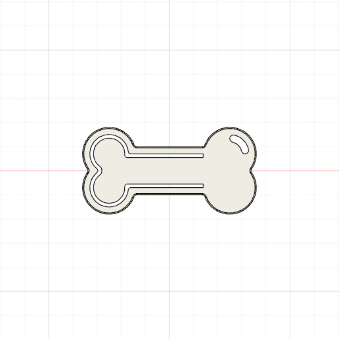 Bookmark - Bone 3d model