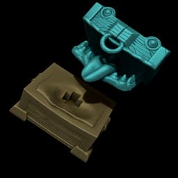Mimic chest 3d model