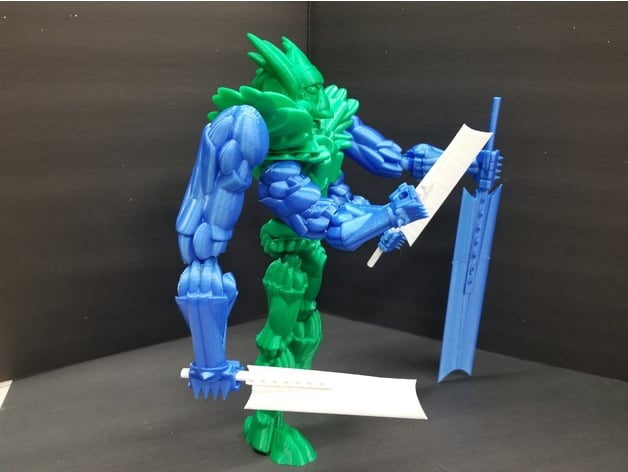 Customizable Articulated Robot 3d model