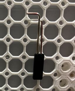 Minimalist Allen Key support for Multiboard 3d model