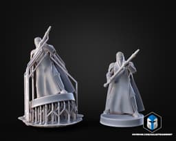 1:48 Scale Royal Guard Miniatures - 3D Print Files 3d model