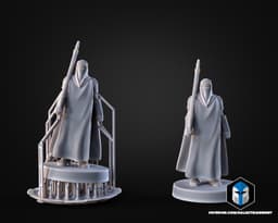 1:48 Scale Royal Guard Miniatures - 3D Print Files 3d model