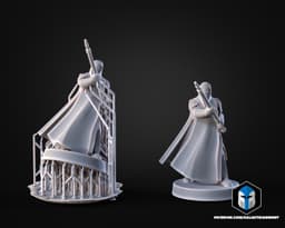 1:48 Scale Royal Guard Miniatures - 3D Print Files 3d model