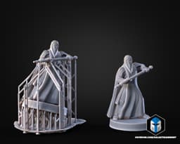 1:48 Scale Royal Guard Miniatures - 3D Print Files 3d model