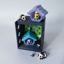 Mini Spider and Enclosure 3d model